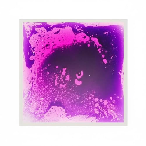 LeeQinersw Children Sensory Pad Interactive Floor Mat Sensory Balance Training PVC Structure for Touch and Movement Practice Suitable for Preschool Activity Area Home Use, Purple, 30 30cm