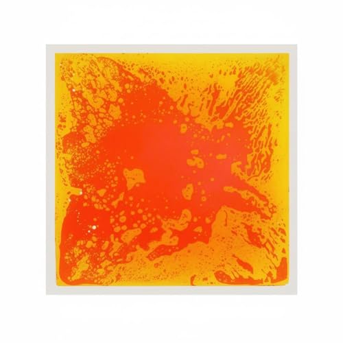 LeeQinersw Children Sensory Pad Interactive Floor Mat Sensory Balance Training PVC Structure for Touch and Movement Practice Suitable for Preschool Activity Area Home Use, Orange, 50 50cm