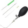 LeeQinersw Egg Decorating Pump Craft Blower Kit with Multiple DIY Piercing Options and Comfortable Grip Removal Painting Suitable for Children’s Art Decorations