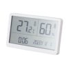 LEEZAD Digital Hygrometer Indoor Thermometer, Multifunctional Temperature Humidity Monitor with Support for Bedroom, Living Room, Baby Room, Dining Room, Kitchen