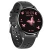 Lefitus Smart Watch for Women, 1.27" HD Touchscreen Smartwatch with Bluetooth Call & Text Notification, 130+ Sport Modes, IP68 Waterproof Fitness Tracker with Heart Rate/Sleep Monitor, Black