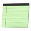 Legal Pads - 11x9.5 Inch College Ruled Landscape Notepad | Wide-Format Sticky Notes & Double-Grid Colored Paper Pads | 30 Sheets Perforated Reusable Writing Pad For Attorneys, Office, Home