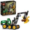 Lego 42218 Technic, John Deere 1470H Harvester with Wheels, Toy, Birthday, Present, Blocks, Boys, Girls, Children, 7, 8, 9, Elementary School, Vehicle, Car, Mini Car, Game