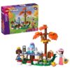 Lego 42690 Friends Forest Tea Party Toy Birthday Present Blocks Educational Girls Boys Children 6 7 8 9 Years Old Decorative Plants Faux Green Interior Stylish