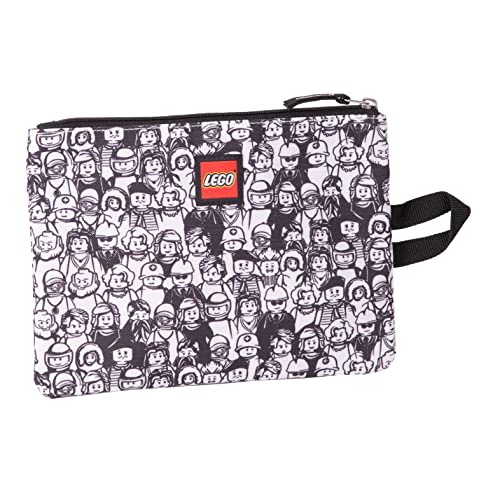 LEGO Accessory Pouch, Pencil Case, Organizer Bag, for Minifigures, Small Toys, School Supplies, and Essentials, Crowd Color Me