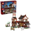 LEGO Chinese Festivals Ancient Moon-Gazing Inn - Building Toy for Boys & Girls, Ages 9+ - Spring Festival Decorations & Craft Kit - 80121