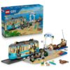 Lego City 60506 Retro Road Train Toy by the Sea Birthday Gift Block Boys Girls Children 7 8 9 Years Old Elementary School Train Vehicle Figure Goods