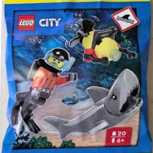 LEGO City: Diver with Shark and Robot - Ages 6+