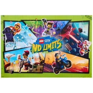 LEGO® City No Limits Double-Sided Floor Puzzle, 50 Pieces