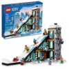 LEGO City Ski and Climbing Center Building Toy Set, 3-Level Building with a Ski Slope, 8 Minifigures and 2 Animal Figures for Imaginative Winter Sports Play, Fun Gift Idea for Kids and Fans, 60366