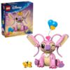 LEGO Disney Angel Lilo & Stitch Kids Toy - Room Decor and Building Set for Girls and Boys, Ages 9+ - Birthday Gift Idea for Young Fans Who Love Stitch Stuff and Learning Toys - 43257