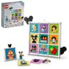 LEGO Disney Classic 100 Years of Disney Animation Icons 43221 Buildable Disney Toy with Mickey Mouse Minifigure, Classic Disney Wall Art, Fun Toys for Kids Ages 6+