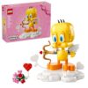 LEGO Looney Tunes Sweetheart Tweety Bird Building Toy for Adults & Kids - Tweety Figure W/Display Pedestal & Accessories for Girls & Boys, Ages 12+ - Gift for Looney Tunes Fans - 40824