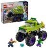 LEGO Marvel The Hulk Truck vs. Thanos - Monster Truck Building Toy for Kids 7+ - Includes Hulk & Thanos Toy Minifigures - Creative Birthday Gift Idea for Girls and Boys - 76312
