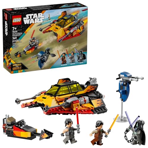 LEGO Star Wars: Rebuild The Galaxy The Force Burner Snowspeeder Building Toy - 2 in 1 Pretend Play Set W/ 3 Minifigures for Kids, Ages 7+ - Collectible Room Decor & Gift Idea for Boys & Girls - 75414