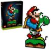 LEGO Super Mario World: Mario & Yoshi Building Set for Adults, Ages 18+ - Gift Idea for Birthdays - DIY Craft for Fans of Nintendo Game - Home or Office Display - 71438