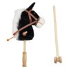 LEMQWZN Stick Horse, Hobby Horse, Pretend Play Horsed Toy, Cowboy Party Decorations, Horses on a Stick, Horses Party Favor