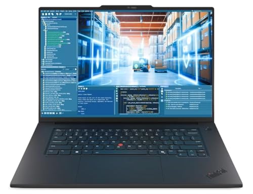 Lenovo ThinkPad P1 Gen 8 Laptop with Intel Core Ultra 9 285H vPro Processor, 16" WQUXGA IPS Non-Touch Display, NVIDIA RTX PRO 2000 Graphics, 2x Thunderbolt 5, 64GB LPDDR5X RAM, 2TB SSD, and Win 11 Pro