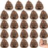 Lenwen 24 Pack Stress Balls Stretchy Toys Funny Halloween Sensory Novelty Joke Relief Toys Anxiety Relief Fidget Prank Gifts for Birthday Party Favor Decoration