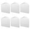 Leooomap 6 Pcs Hardcover Blank Board Book for Adults, 10 Sheets 20 Pages Thick Paper Sketchbook, 6.5 x 6.5 Inch Drawing Writing Journal for School Office Art Projects