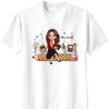 Leopard Teacher Life Happy School Suppliers Friends - Personalized Shirt - Back to School Gift for Teacher Cute Educator Graphic Tee Classroom Apparel Women Teaching Top Kindergarten First Grade