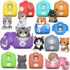 Letapapa Learning Toy for Toddlers 1 2 3 Year Old, 20 Pcs Cat Toys for Kids, Counting, Matching & Sorting Montessori Educational Sensory Toys, Christmas Birthday Easter Gift for Baby Boy Girl 1-3