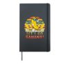 Let's Go Bananas Kawaii Yellow Banana Meme Retro Vintage Hardcover Journal, Black