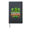 Let the Shenanigans Begin - Happy St Patrick's Day Irish Hardcover Journal, Black
