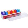 Levemolo Teacher Motivational Stamps for Teaching Scenarios and Daily Classroom Activities 8pcs with Fun Design, Plastic Material, Reliable and Boost Efficiency for Students