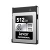 Lexar CFexpress 4.0 Type B 512GB Memory Card, up to 3600MB/s Read, 3000MB/s Write, for 8K Raw Video, for DSLRs, Backward Compatible with XQD Cameras