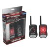 LEXIBOOK - Spy Mission - Walkie Talkies, 200m, Communication Set for Kids, 2 Communication Channels, Belt Clip, Black/Red, TW12SPYLXB