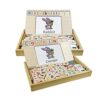 Lexibook Bio Toys Word School, Bilingual Spanish/English, Wooden Game, 50 Word Cards, Alphabet, Educational Game, EDU100i2