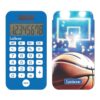 LEXIBOOK, Pocket Calculator Basket with Protection Cover, Basic and Advanced Functions, Battery and Solar Powered, C45BALXB