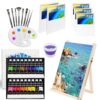 LEYEMO 34 PCS Acrylic Art Paint Set for Kids & Adults