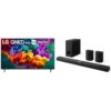 LG 65-Inch Class QNED evo AI QNED84B Series Mini LED 4K Smart TV (65QNED84BUA, 2026) S95AR 9.1.5 ch. Home Theater Soundbar with Wireless Subwoofer, Dolby Atmos Audio, TV Synergy, Wow Interface