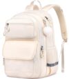 LIBENED Cute Backpack for School, Teen Girls Bookbag for Middle High School