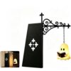 Library Lantern-Decorative Bookshelf Lighting, Ghost Bookshelf Lantern, Fantastic Shelf Decor Lamp with Warm LED Nightlight,Miniature Hanging Shelf Lamp (Ghost 1PC)