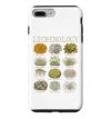 Lichenology Lichen Species Botanical Chart Case for iPhone 7 Plus/8 Plus