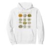 Lichenology Lichen Species Botanical Chart Pullover Hoodie