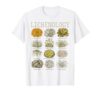 Lichenology Lichen Species Botanical Chart T-Shirt
