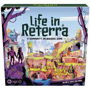 Life in Reterra Strategy Board Game | A Community (Re) Building Game | Ages 10+ | 2 to 4 Players | 35 Mins. Avg. | Games for Adults & Families