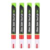 LIFKICH 4pcs Red Cemetery Marker Pen Set for Tombstone and Headstone Restoration, Waterproof and Fast Drying Paint Pens with Effortless Application for Outdoor Cemetery Sites and Gardens