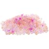 LIFKOME 500pcs Glass Crystal Beads Kit for Jewelry Making with Assorted Shapes and Organized Packaging, Easy Stringing for DIY Friendship Bracelets and Floral Craft Projects Random Color