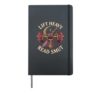 Lift Heavy Read Smut Funny Romantasy Booktok Fantasy Women Hardcover Journal, Black