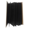 LIGHTAOTAO Accordion Foldable Scrapbook Album Hardcover DIY Handmade Photo Book for Graduation Anniversary Wedding Family Memory with Black Pages
