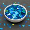 Light Blue Holographic Novelty P.e.n.i.s Glitter for Resin Crafts (50g)
