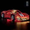 Light Compatible with Lego Ferrari 488 Pista 42235 - RC Version Light
