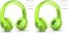 LilGadgets Connect+ Pro Wired Kids Headphones for School with Microphone, Volume Limiting Over-Ear Headset with Cord, SharePort Technology & SoftTouch Padding, Green (Pack of 2)