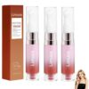 Limuva Lip Gloss, Brightening Lip Serum, Hydrating & Plumping Tinted Lip Gloss, High Shine No Sticky Feel with Polypeptides for Glossy Sheer, 3 Pack