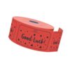 Line Number Ticket Roll with Paper Entry Slips Write-on Name Email Phone Areas for Raffle Redemption Registration Tasks Numbered Raffle Ticket Roll Paper Entry Slips Write on Name Email Phone Fields